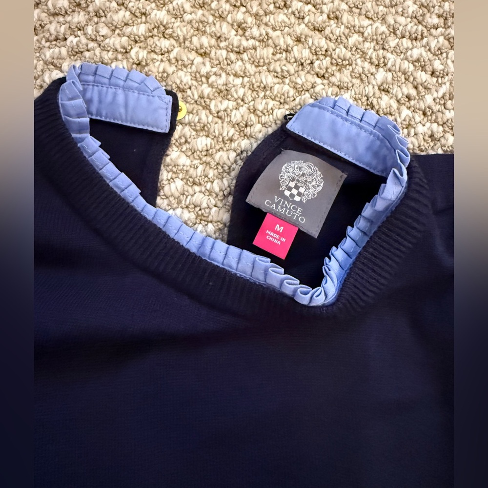 Vince Camuto Women’s Navy Sweater Dress